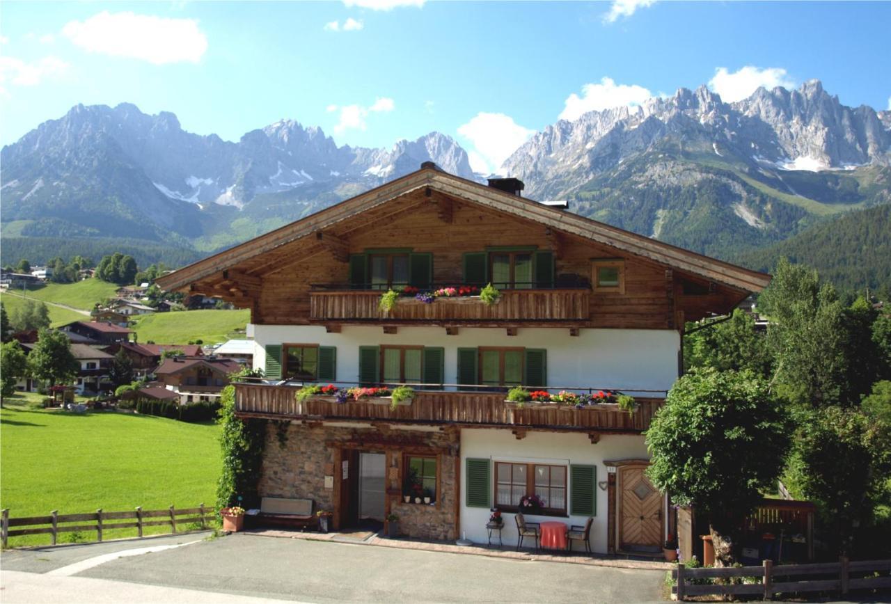 Mein Tyrolapart Im Zentrum Vom Wilden Kaiser Going am Wilden Kaiser Exterior photo